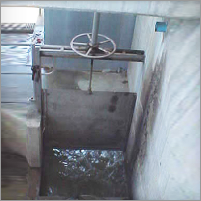 Casting Hand Wheel Operated Sluice Gate