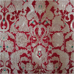 Silk Brocade Fabrics - Silk Brocade Fabrics Exporter, Manufacturer ...