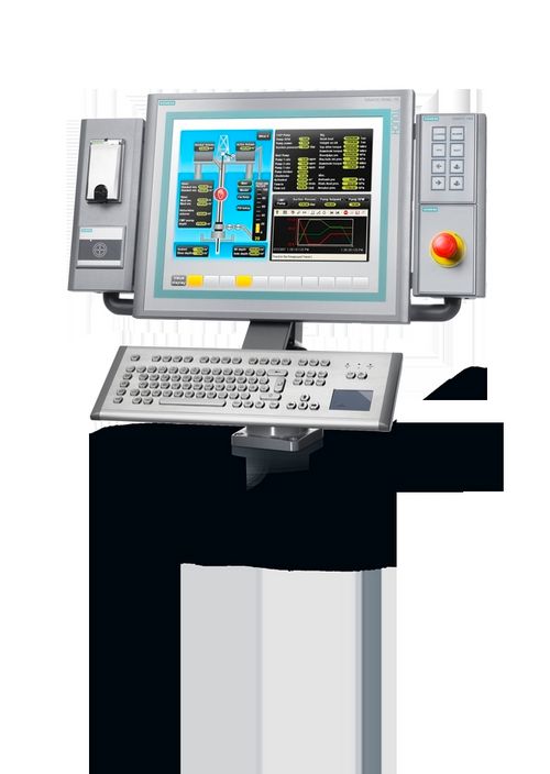 Siemens SCADA - Plastic Material, 12-24 Volt Range | 55Â°C Maximum Temperature, Enhanced HMI & IPC Features