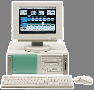 Siemens Scada - Plastic, 60Â°C Temperature, 230V Voltage | For Industrial Usage