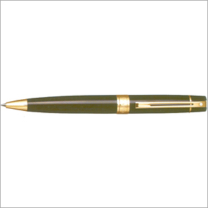 Glossy Black Ball Pens with Gold Trim - Metal & Plastic, 140 mm, 0.7 mm Tip | Stylish, Comfortable Grip, Durable, Luxury Feel
