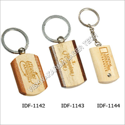 Wooden Key Rings
