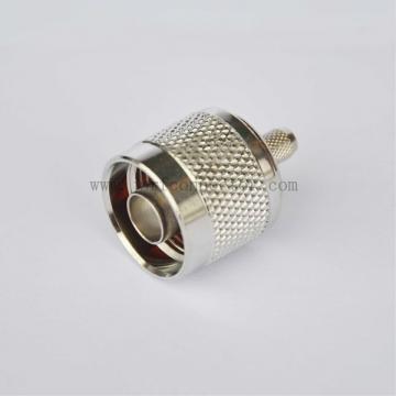 N Male Crimp Connector for LMR200 Cable