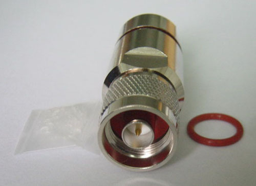N Male Connector for 1/2" Cable