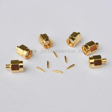 SMA Male Connector for .085 Semi-Rigid Cable