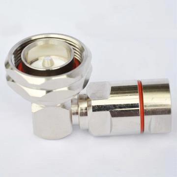 DIN Male Right Angle Connector for 1/2" Cable