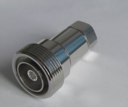 DIN Female Connector for 1/2" Superflexible Cable