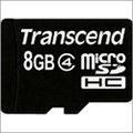 8GB Transcend Memory Cards