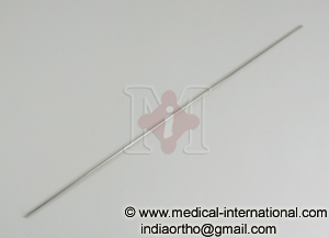 K. Wire 2.5mm X 300mm (S/E) Used for Awl - Stainless Steel, 300mm Length | Durable, Precise, Sterile, Flexible, Lightweight