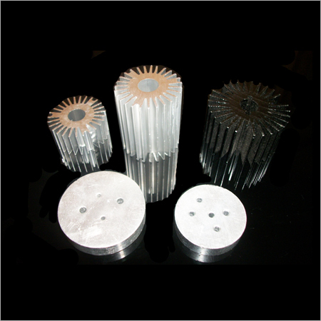 Round Extruded Heat Sink