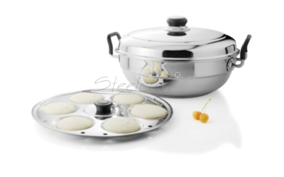 Multi kadai (With 2 idli plate)