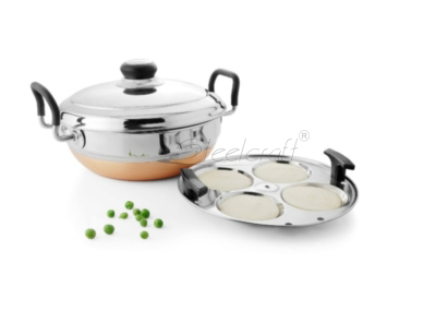 Multi kadai (With 2 idli plate)