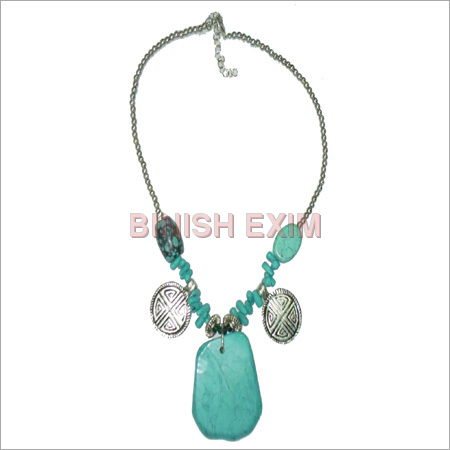 Beaded Pendant Necklace