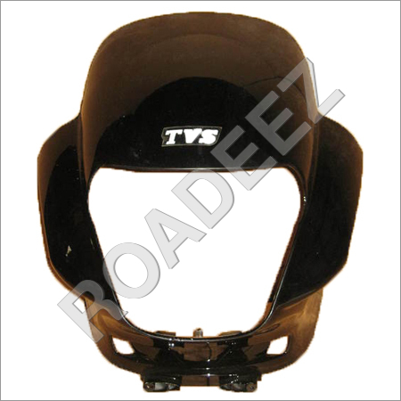TVS Centra Black Headlight Visor