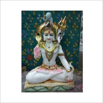 Mahadev Marble Statue
