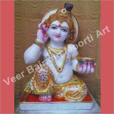 Bal Gopal Marble Statue