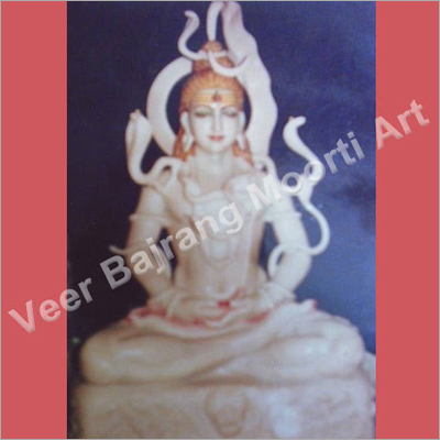 Shiv Shankar Marble Statue