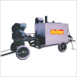 Asphalt Boiler Cum Sprayer - Steel, Large Capacity | Durable Design, Electric Power, Multiple Safety Features, Easy Operation