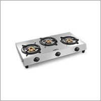 Cooktop Stove - Stainless Steel, 30"x16.5"x4.5", Silver, Gas 3 Burners | Durable, Easy Cleaning, LPG/NG
