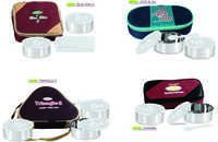 Silver And White Office Lunch Box