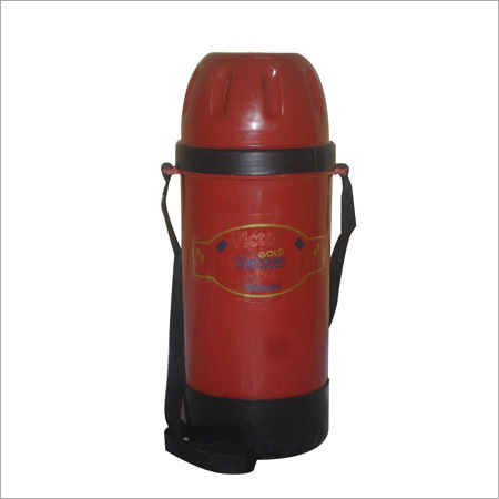 Red And Black Plastic Thermo Flask