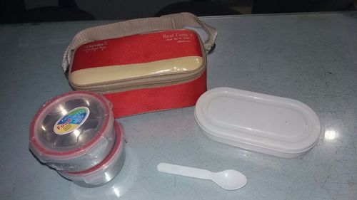 Plastic Steel Tiffin Box