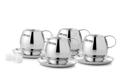 CUP SAUCER WITH HANDLE