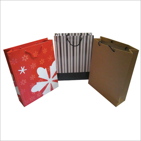 Paper Shopping Bags - Paper, Varied Sizes, Varied Colors | Durable, Customizable, Eco-Friendly, Twisted Handles