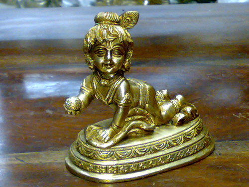 Brass Laddu Gopal