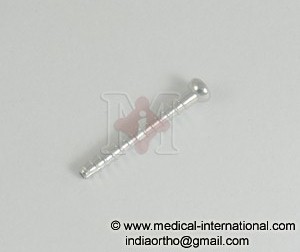CANNULATED INTERLOCKING BOLT DIA: 4.9mm  (SELF TAPPING) 