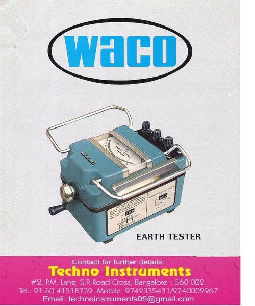 Analogue Earth Tester