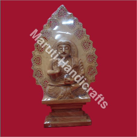 Wood Carved Buddha
