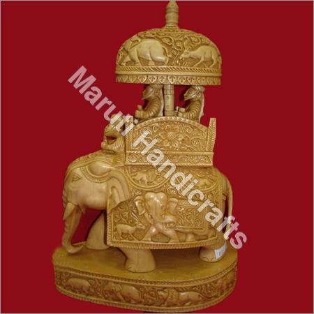 Antique Marble Elephant