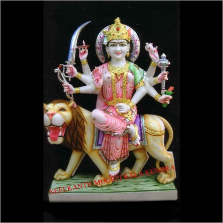 Marble Durga Maa Statue