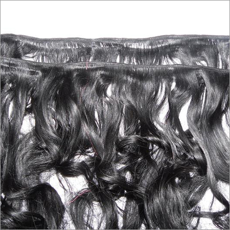Machine Weft Natural Wavy