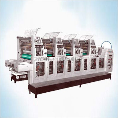 Semi-Automatic Four Color Offset Printing Machine