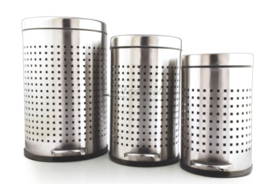 PERFORATED PEDAL BINS