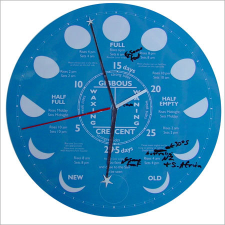 Digital Moon Clock