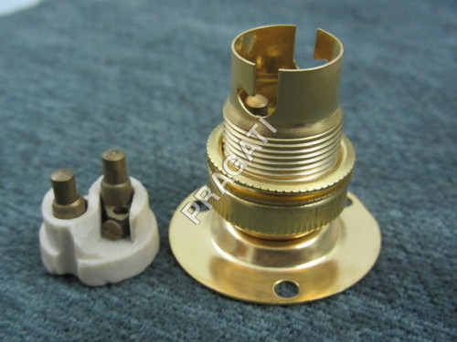 Batten Brass Lamp Holders