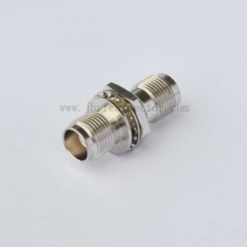 TNC Female to Female Adaptor - Brass Body, Gold Plated Contacts, 75Ω, 0-2GHz, 1500V Dielectric Withstand, Silicone Gasket, Durable Design