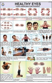Multicolor Healthy Eye Chart