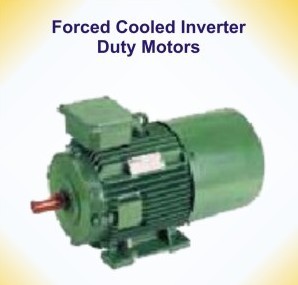 Green Forced Cooled Inverter Duty Motors