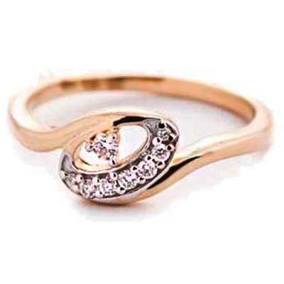 Bling! Diamond Accessories Daily Wear SUPERB OVAL SHAPE DIAMOND RING BGR060