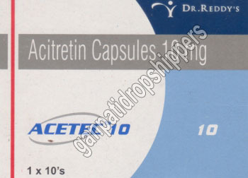 Soriatane Capsules - Acitretin 10mg, 25mg | Oral Psoriasis Treatment, Dr. Reddy's, 100 Capsules