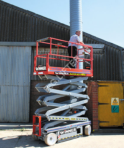 Scissor Lift On Hire Basis And Rent