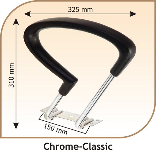 Chrome Classic Chair Handle