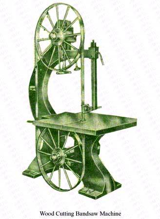 WOOD CUTTING VERTICAL BANDSAW MACHINE