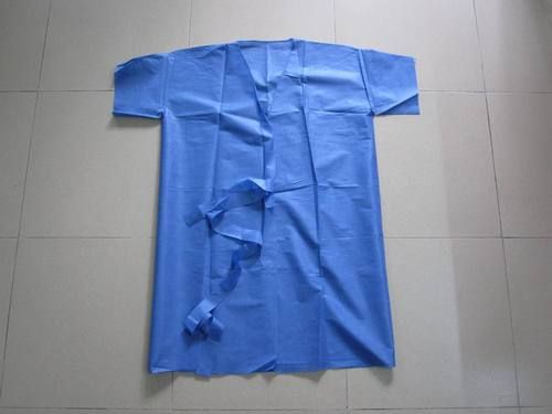 Plastic Disposable Patient Gown