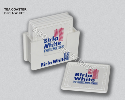 Birla White Tea Coasters