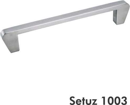 setuz1003 - Metal, 120x25x20mm, Silver | Durable, Stylish, Easy Install, Strong Grip, Modern Design
